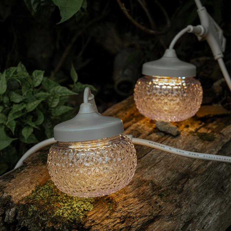 쿠디 파티라이트 LED 야외 줄 조명 오징어등 스트링 전구 라이트 글로나