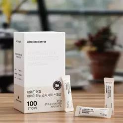 [매머드 커피] 아메리카노 스틱미니 스페셜 100T 1박스