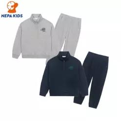 NEPA KIDS 네파키즈 공용 에너제틱 하프집 세트 KKE5906