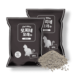 모찌네 모래 무향 베이직 소프트캣샌드 18kg