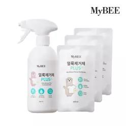 마이비 얼룩제거제 플러스 용기 (485ml) 1개 + 리필 (400ml) 3개