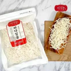 [어가찬] 국내가공 부드러운 진미채 800g 대용량 지퍼백
