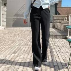 [시크릿라벨] 텐션스판슬림부츠컷밴딩롱슬랙스