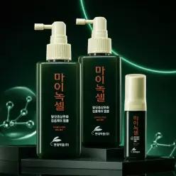 [단독구성/듀얼케어부스터] 현대약품 마이녹셀 인텐시브 스칼프 탈모 앰플 60ml 1개+앰플토닉 200ml 2개