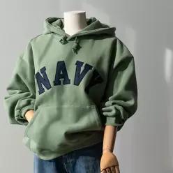 (안나앤모드) navy 양기모 후드티[티셔츠CCT64]