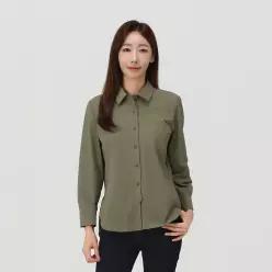 [PAT 여성] 베이직 솔리드 셔츠_1J61538