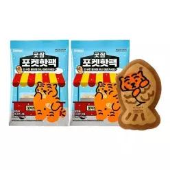 굿잠 포켓핫팩 무직타이거 콜라보(10입) x 2개