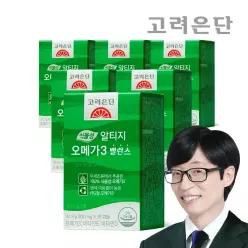 [본사직영] 고려은단 식물성 알티지 오메가3 밸런스 30캡슐, 6개 (6개월분)