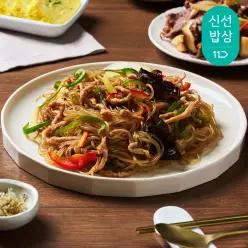 [쿡솜씨] 잔치잡채 당면 잡채 국내산돼지고기 신선야채 밀키트