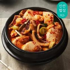 [쿡솜씨] 해물순두부찌개 해물3종 순두부 400g 동봉 신선야채 밀키트