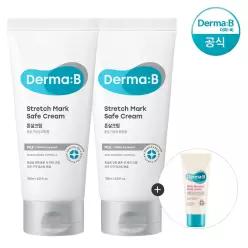 [공식] 더마비 스트레치 마크 세이프 크림(튼살크림) 180ml x2개+튜브견본(랜덤)