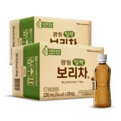 [본사직영] 광동 밀싹보리차 330ml 40입 (유/무라벨 랜덤발송) G