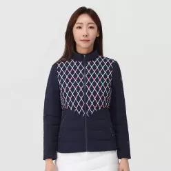 [엘르골프] 여성 시즌패턴 경량 다운 점퍼_6H82003