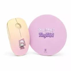 BTS 굿즈 방탄소년단 타이니탄 저소음 무선마우스+마우스패드