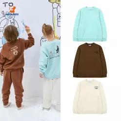 NEPA KIDS 네파키즈 공용 기모 아이스힐링 맨투맨 KJF5321