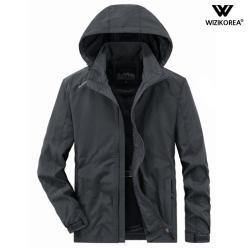 빅사이즈 아웃도어 후드 점퍼 바람막이 자켓 WI106J