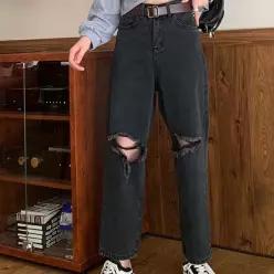 어나더블 아벨리 데님 팬츠