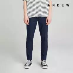 [ANDEW] 유니 2WAY 테이퍼드핏 히든 밴딩 팬츠