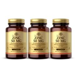 3개 솔가 아연 징크 Zinc 50 mg 100 타블렛 영양제 Solgar