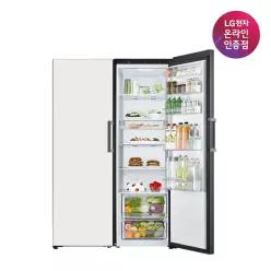 [혜택가 162만대] LG 컨버터블 세트 오브제컬렉션 X321AA3+Y321AA3 705L 일반냉장고 설치키트 포함