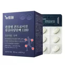 뉴트원 관절엔 콘드로이친 뮤코다당단백1200 60정