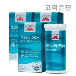 [본사직영] 고려은단 프로바이오틱스 유산균 스페셜핏 100억 유산균 30C X 3개 (3개월분)