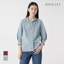 [데일리스트] 7부 베이직 블라우스_MDENL3F7271