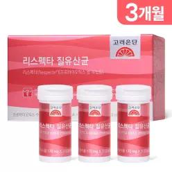 [본사직영] 고려은단 리스펙타 질유산균 90캡슐 X 1개 (3개월분)