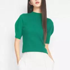 [미쏘] 모크넥 반팔 풀오버 (MIWKAE922T-O)