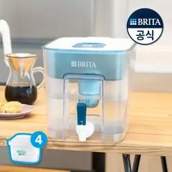 브리타 정수기 플로우 8.2L + 총 필터 4입