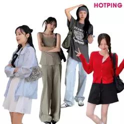[핫핑] 44~110/여름 베스트/SUMMER BEST/아우터/자켓/셔츠/블라우스/원피스/반팔/민소매/나시/가디건/팬츠/반바지/냉감/린넨/살안타템/여름필수템/휴가템/빅사이즈