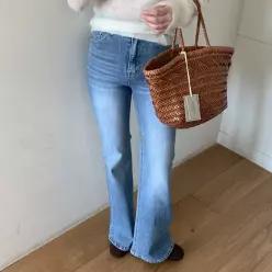 마이블 부츠컷 데님팬츠