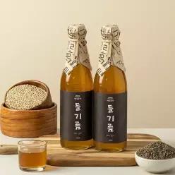 백년본가 꼬소한 방앗간 저온압착 들기름 350ml 2병