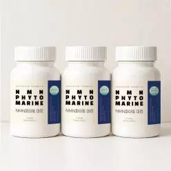NMN 파이토마린 500mg 90정 3통 9개월 스피루리나 베타인 레스베라트롤 퀘르세틴