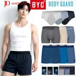 [BYC/제임스딘] 남성 팬티 세트 삼각 드로즈 트렁크 사각 쿨 인견 기능성 스포츠 순면 빅사이즈 남자 속옷