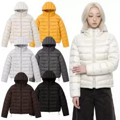 [6color]여성 경량 후드 패딩점퍼 데일리 가벼운 패딩 간절기 아우터