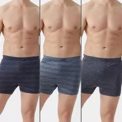 발렌티노크리스티 인견트렁크 3매세트 남자 사각팬티 여름 쿨