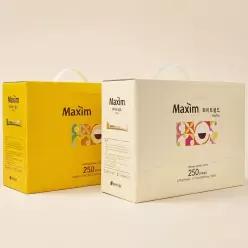 맥심 화이트골드250T+모카골드250T 커피믹스 선물세트 12g (총 2박스)