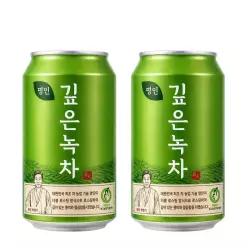 명인 깊은녹차 340ML X 24캔