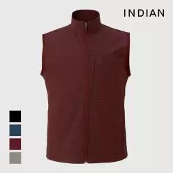 [INDIAN] 펀칭배색 경량 베스트_MIEQC3M3101