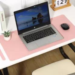 가죽 스티치 대형 80x40cm 데스크 장 패드 매트 책상 깔끔한 마우스 키보드 패드