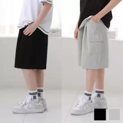 주니어클라쓰 버뮤다원턱카고트레이닝반바지 주니어의류 초등학생옷 반바지 츄리닝 주니어바지 남아 여아