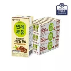 연세 뼈를 생각한 고칼슘 두유 진득찰 호두아몬드 180ml X 72팩