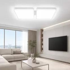 LED 거실등120W 30mm 초슬림 시스템 사각 천장조명 전등교체