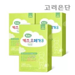 [본사직영] 고려은단 키즈 식물성 오메가3 30젤리 X 3개