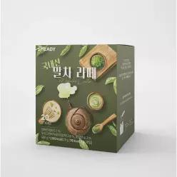 [스테디] 국내산 말차 라떼 20g x 20T, 2박스(총40T)