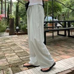 [3사이즈/데일리]트렌디 배색 밴딩팬츠