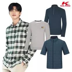 콜핑 FW 오픈 남성 여성 가을 겨울 등산 바람막이 경량 패딩 자켓 점퍼 남자 긴팔티 바지 카라티 기모티 기모바지 덕다운 패딩