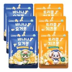 [루솔] 바나나 요거퐁/트리플 치즈퐁 6+2팩