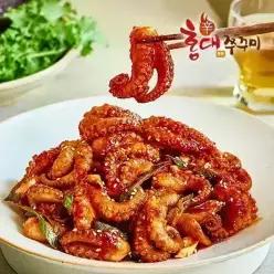 홍대쭈꾸미 300g 6팩 수제양념 쭈꾸미볶음 냉동 택배